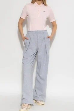 Lacoste GREY Sweatpants with logo