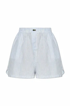 Lacoste light blue Linen shorts