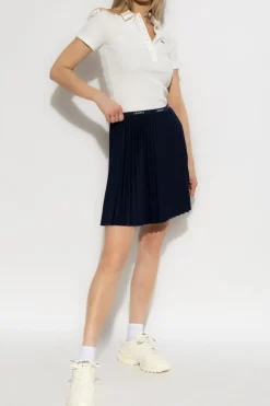 Lacoste NAVY BLUE Pleated skirt