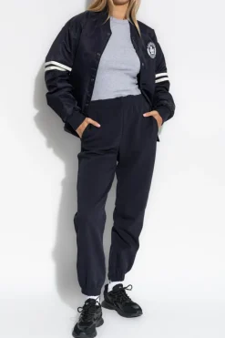 Lacoste NAVY BLUE Sweatpants made of organic cotton