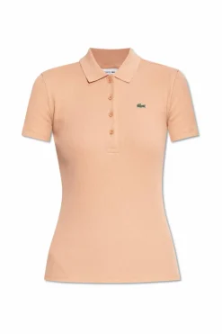 Lacoste PINK Polo with logo