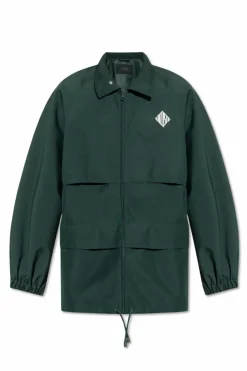 LACOSTE RUNWAY GREEN Jacket with Logo