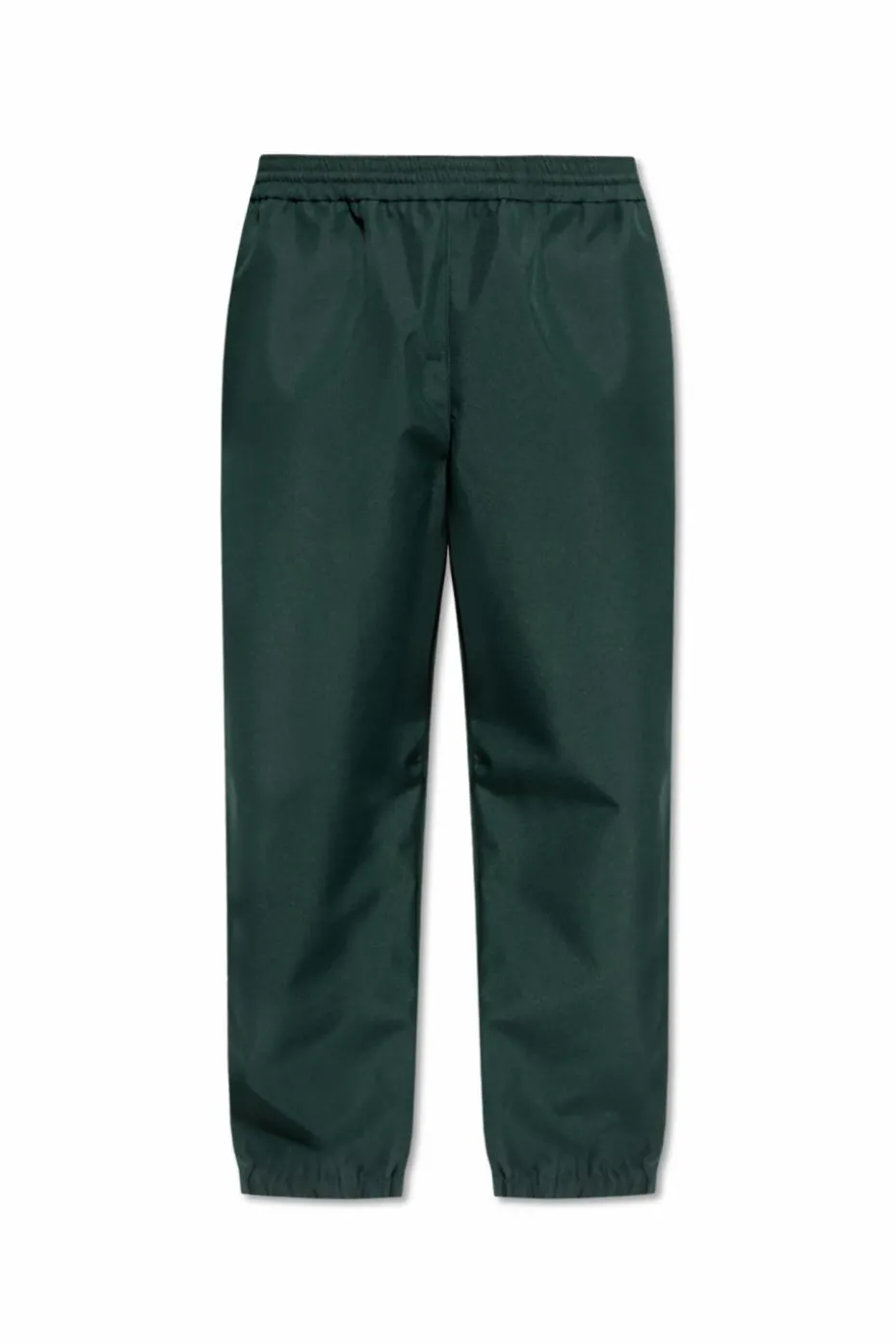 LACOSTE RUNWAY GREEN Pants with logo