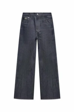LACOSTE RUNWAY NAVY BLUE Jeans with logo