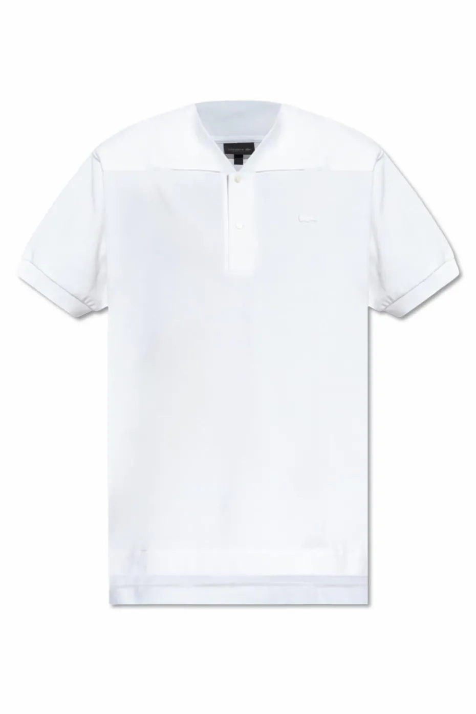LACOSTE RUNWAY WHITE Polo with logo