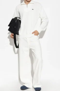Lacoste WHITE Sweatshirt with logo