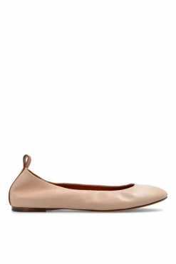 Lanvin beige Leather ballet flats