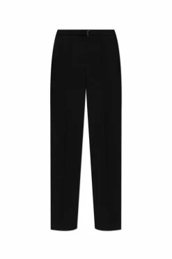 Lanvin BLACK Creased trousers