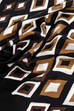Lanvin BLACK Silk scarf