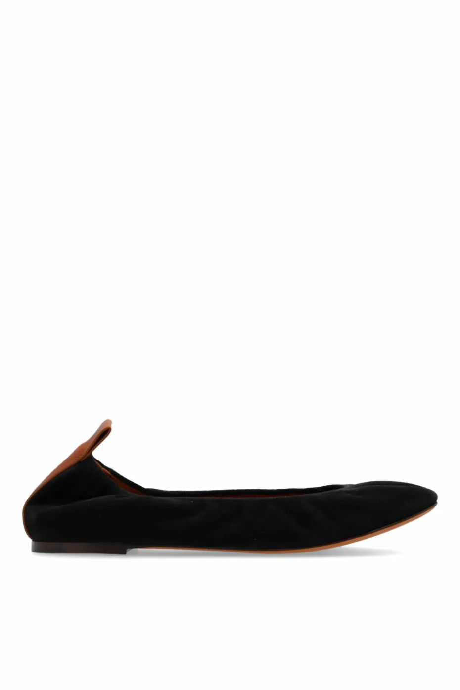 Lanvin BLACK Suede ballerinas