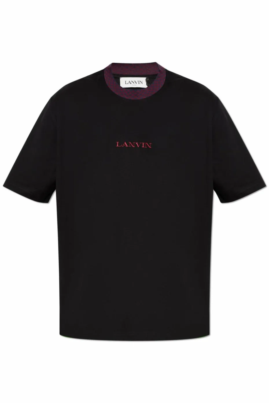 Lanvin BLACK T-shirt with logo