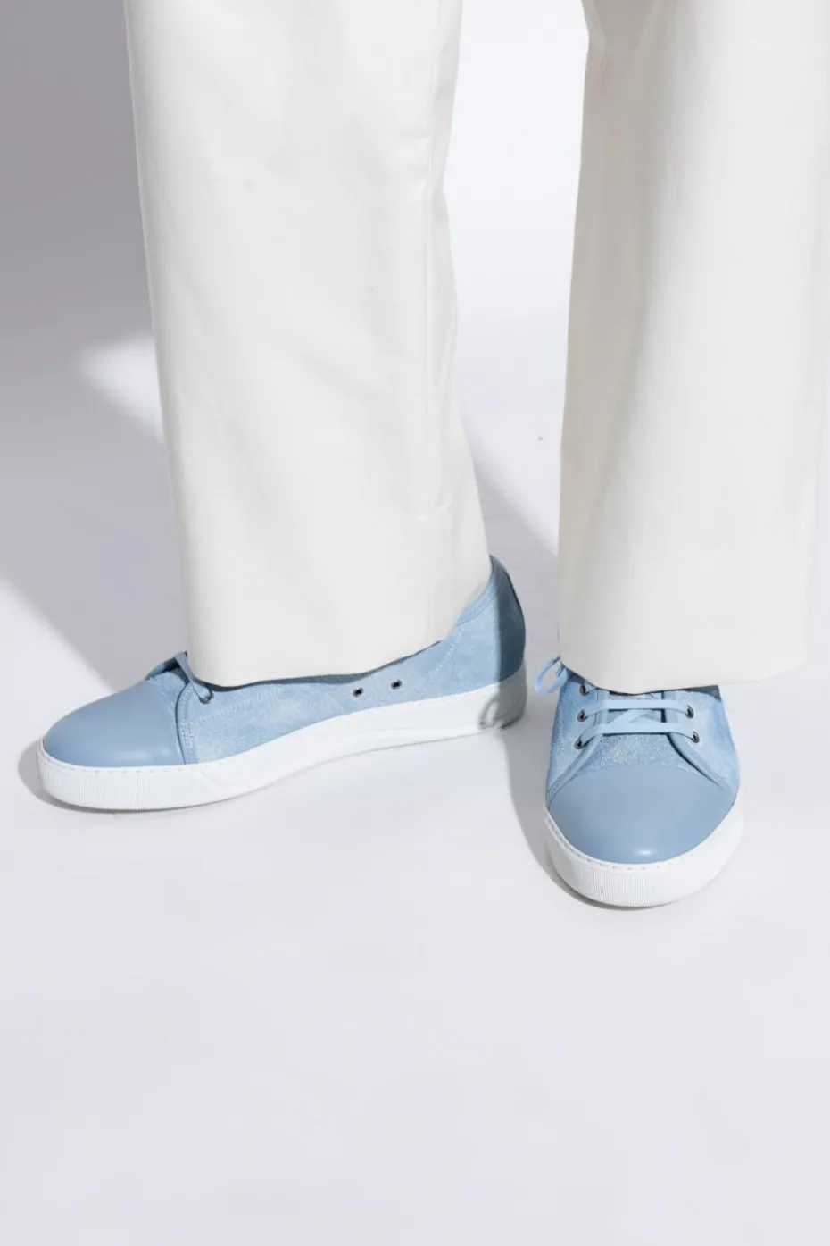 Lanvin BLUE Suede sneakers