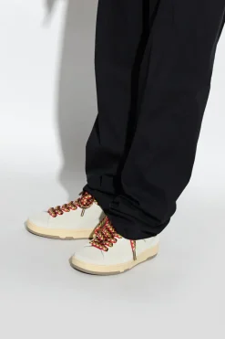 Lanvin cream ‘Lite Curb’ sneakers