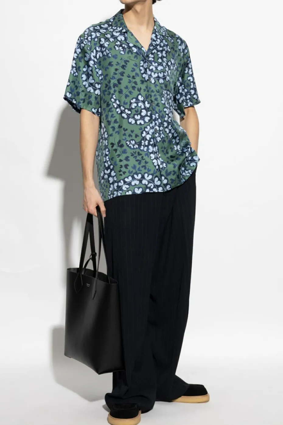 Lanvin GREEN Silk shirt