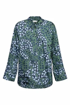 Lanvin GREEN Silk shirt