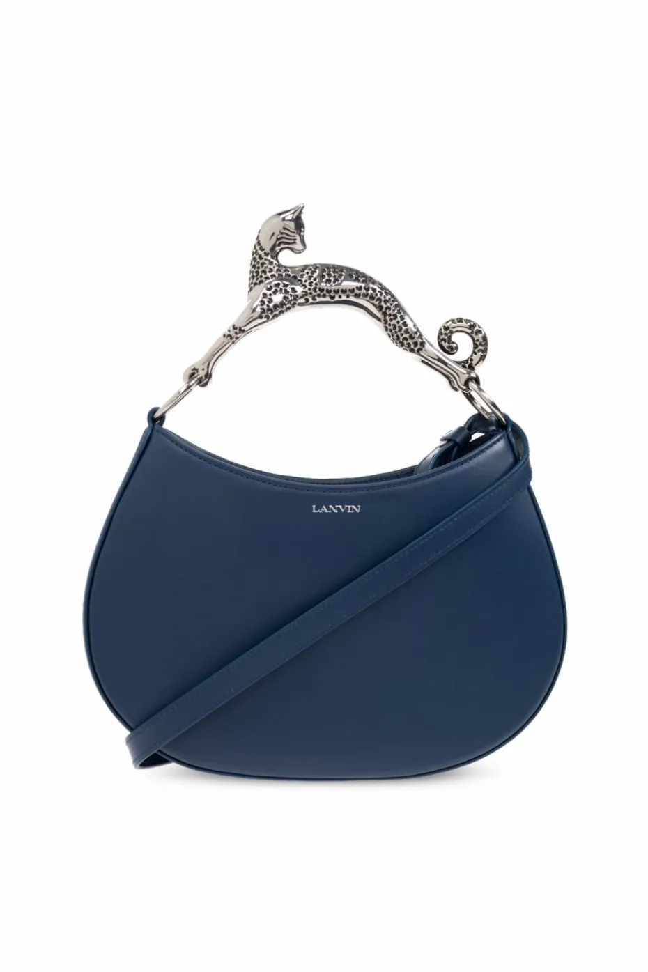 Lanvin NAVY BLUE Leather handbag