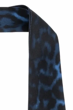 Lanvin NAVY BLUE Silk scarf