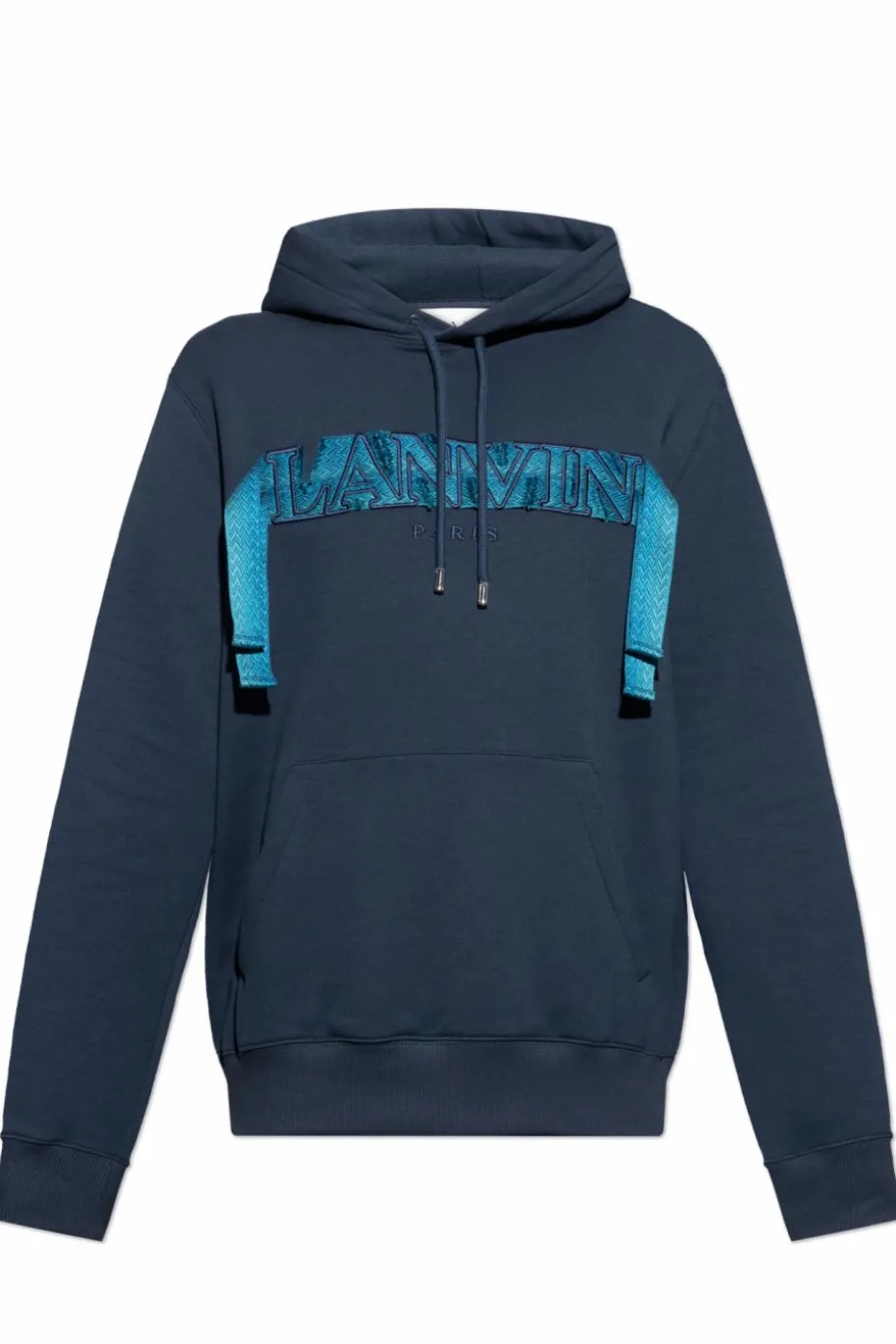 Lanvin NAVY BLUE Sweatshirt with logo