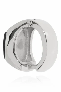Lanvin SILVER Round cufflinks
