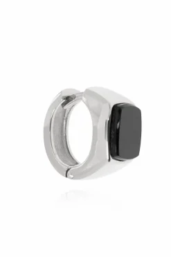 Lanvin SILVER Round cufflinks