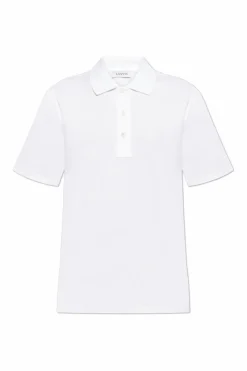Lanvin WHITE Cotton polo