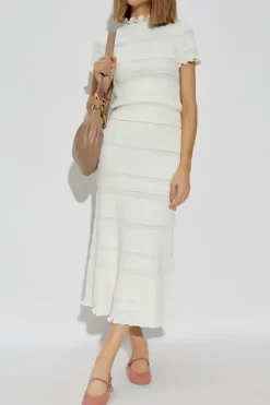 Lanvin WHITE Cotton top