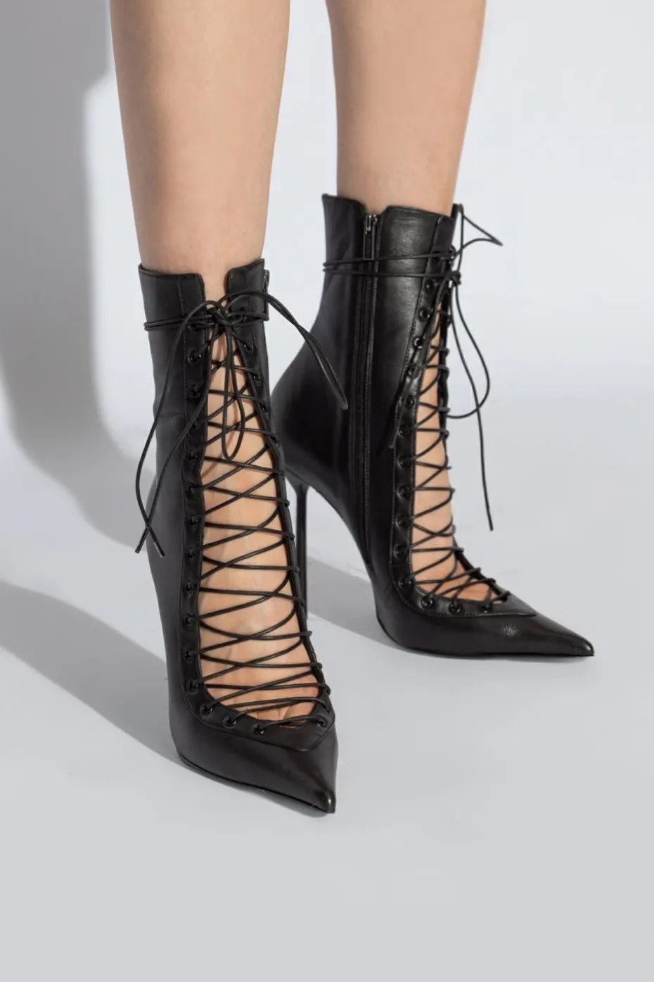 Le Silla BLACK Heeled ankle boots 'Colette'