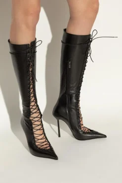 Le Silla BLACK "Heeled boots 'Colette'"