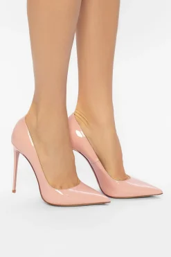 Le Silla PINK ‘Kabir’ leather pumps