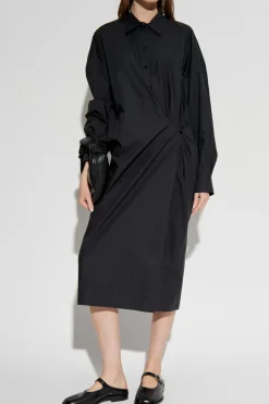 Lemaire BLACK Cotton dress