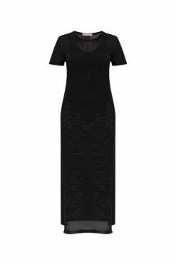 Lemaire BLACK Dress with slits