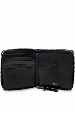 Lemaire BLACK Leather wallet