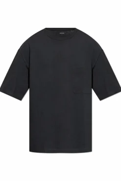 Lemaire BLACK T-shirt with pocket
