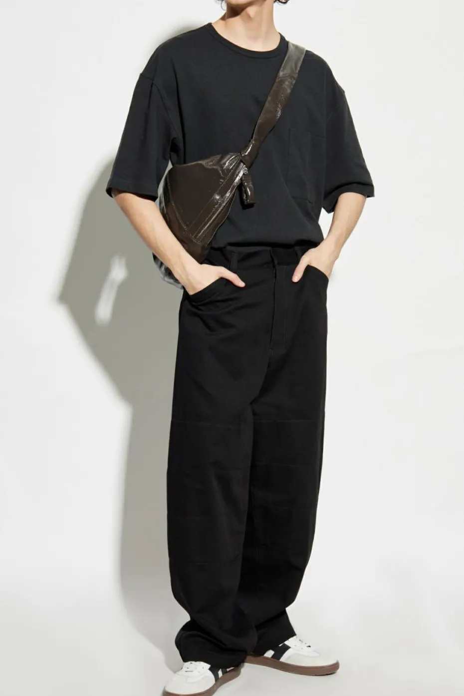 Lemaire BLACK T-shirt with pocket