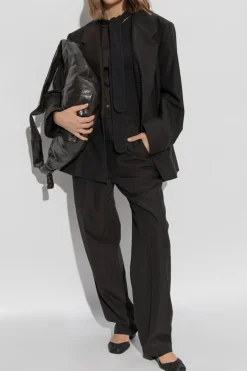 Lemaire BROWN Double-breasted blazer