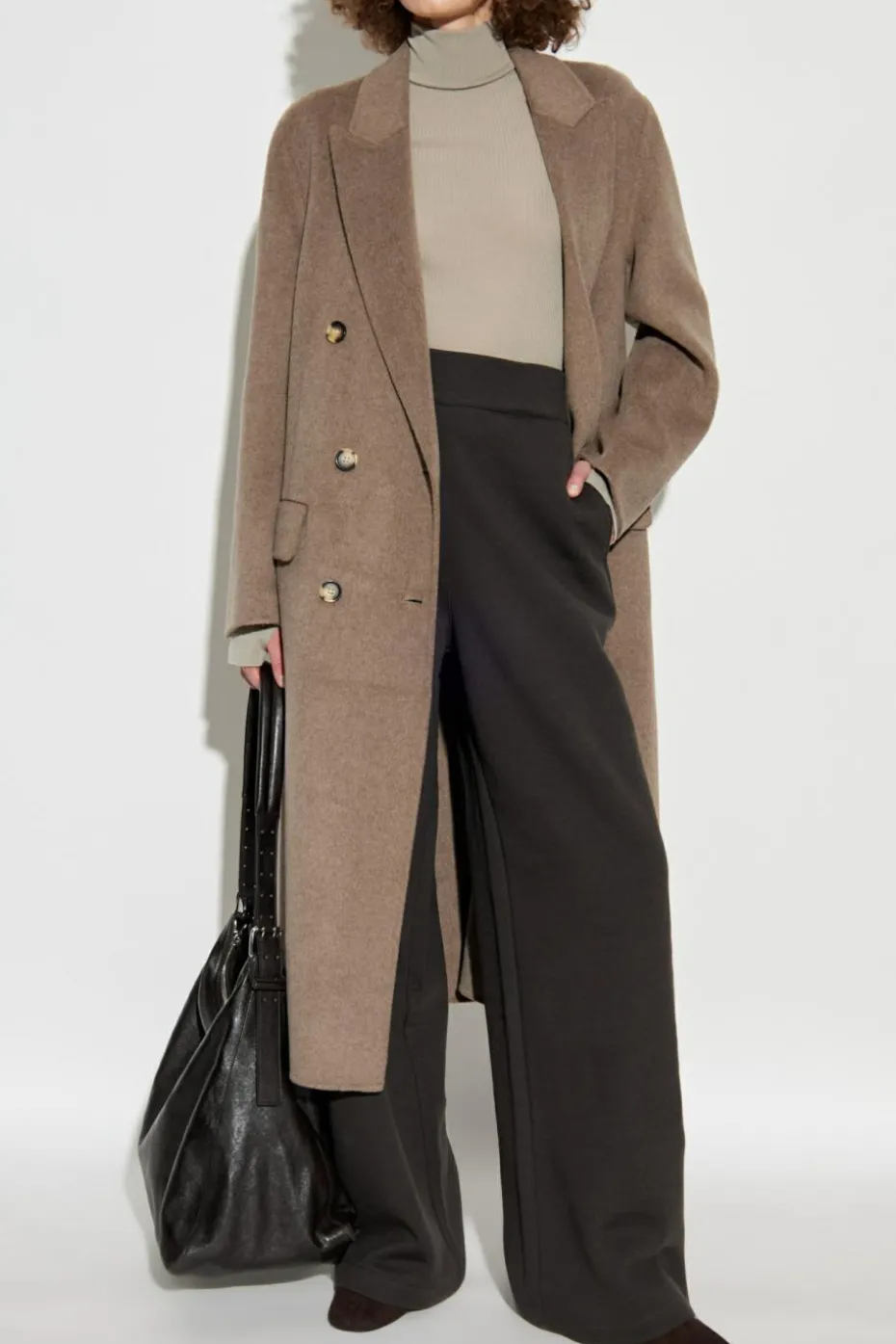 Lemaire BROWN Wide-leg sweatpants