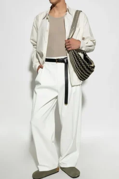 Lemaire cream Shirt with pocket