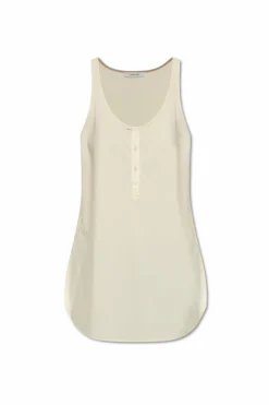 Lemaire cream Strappy top
