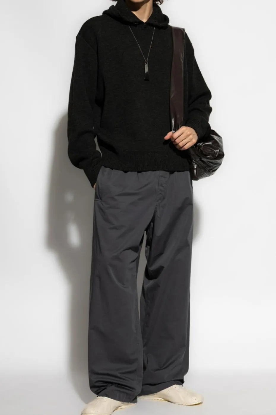 Lemaire GREY Hooded sweater