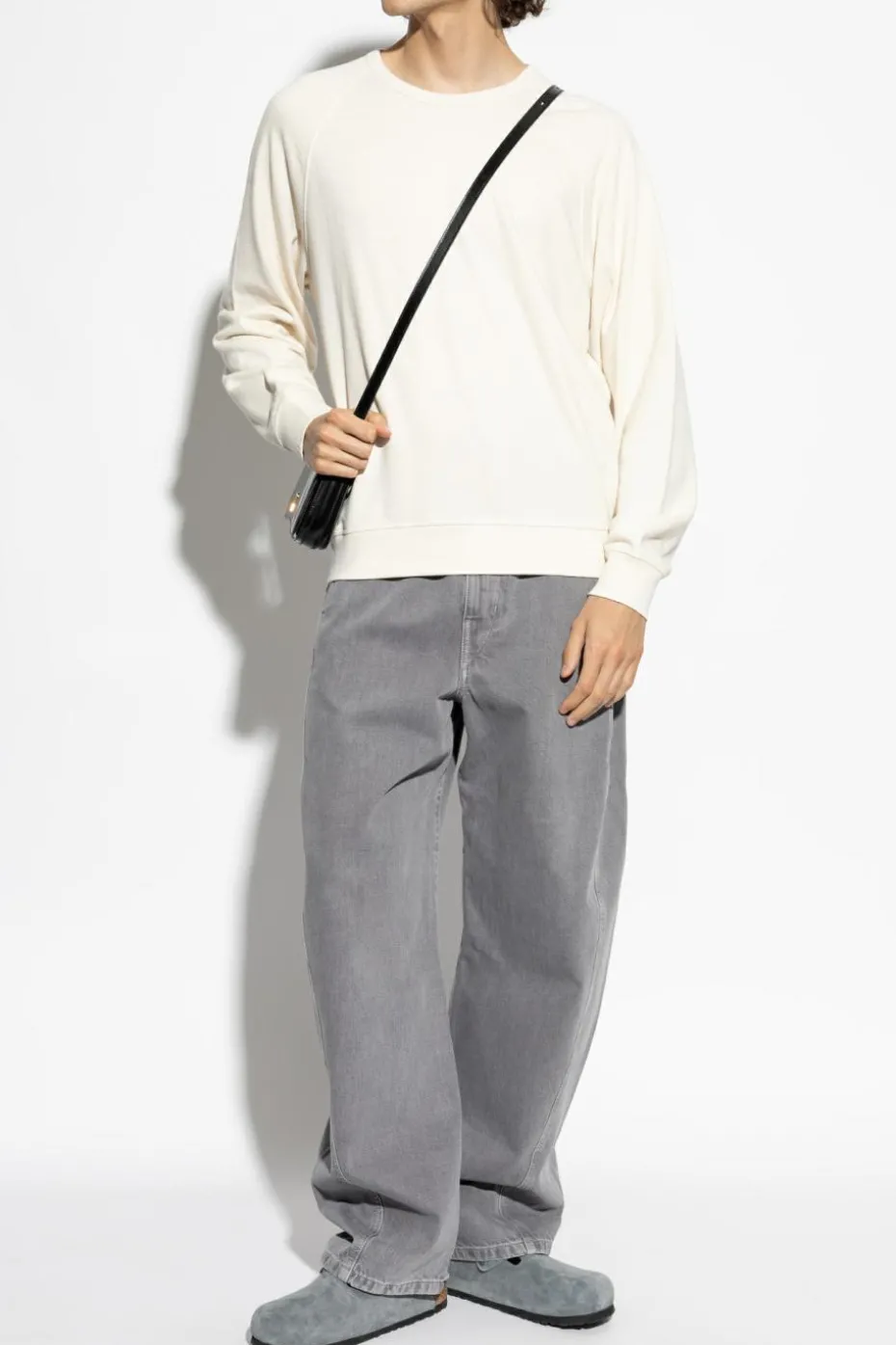 Lemaire GREY Jeans with belt