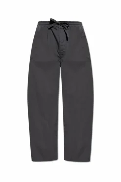 Lemaire GREY Loose-fit cotton trousers