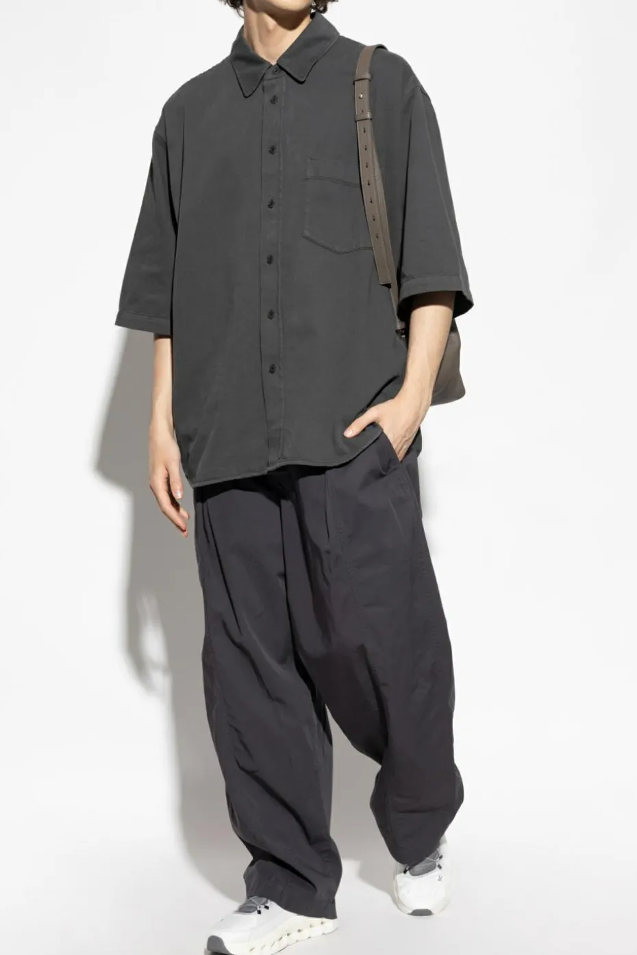 Lemaire GREY Pants type chino