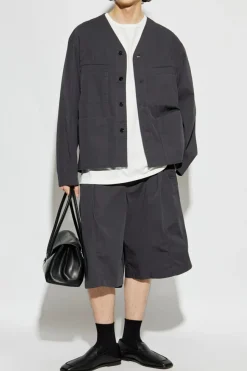 Lemaire GREY Pleated shorts