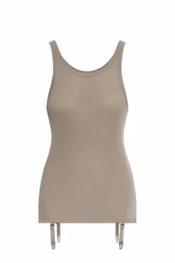 Lemaire GREY Wool sleeveless top