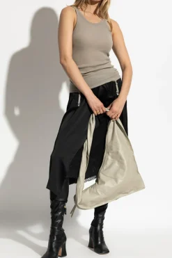 Lemaire GREY Wool sleeveless top