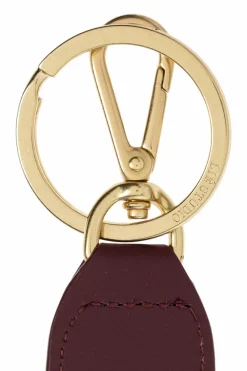 LIÉ STUDIO BURGUNDY Keychain 