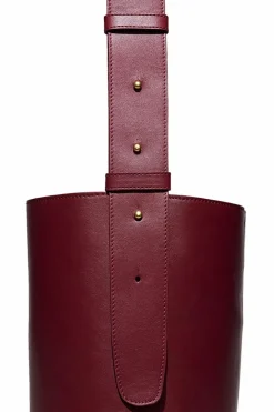 LIÉ STUDIO BURGUNDY Lie Studio 'The Norma' shopper bag