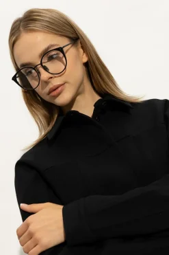 Linda Farrow BLACK ‘Neusa’ optical glasses
