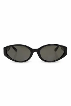 Linda Farrow BLACK Sunglasses Lyra