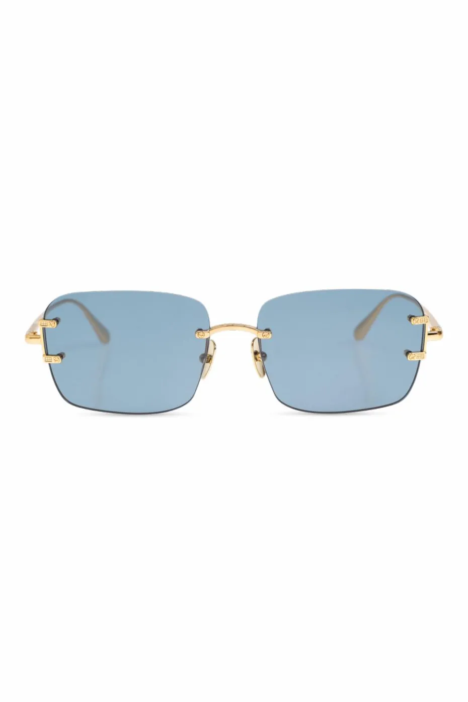 Linda Farrow BLUE Sunglasses Sasha